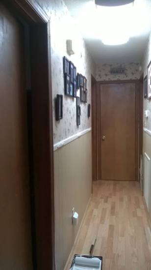 hallway-before-painting-trim-doors-white